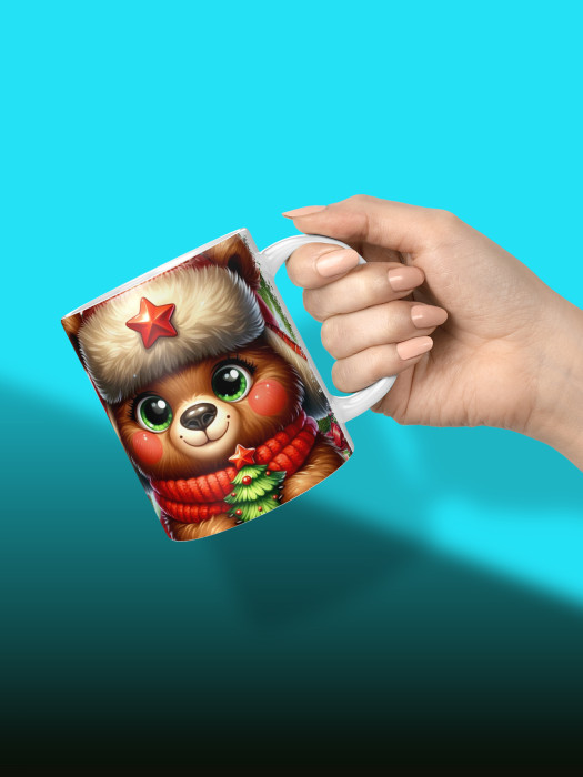 Кружка Новогодняя мужская