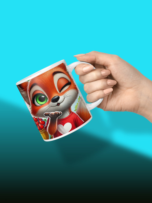 Кружка с принтом Влюбленным 