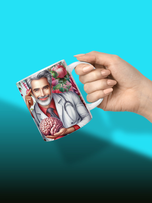 Кружка с принтом для Врача