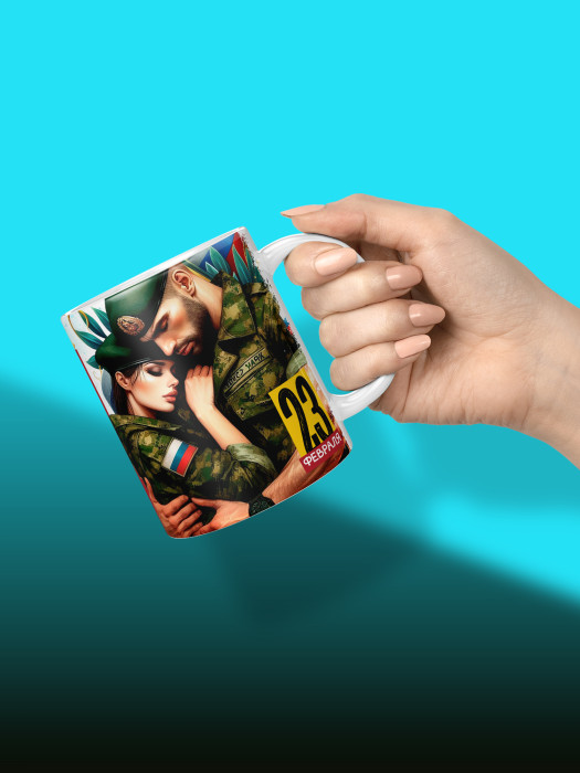 Кружка на 23 февраля