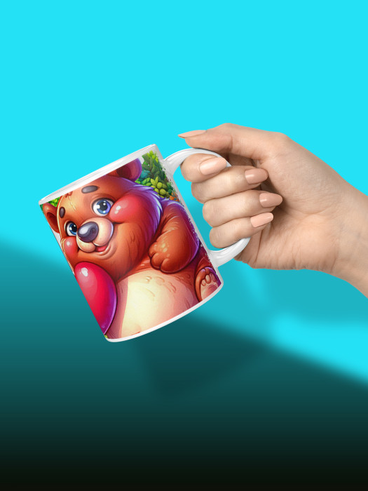 Кружка с принтом Влюбленным