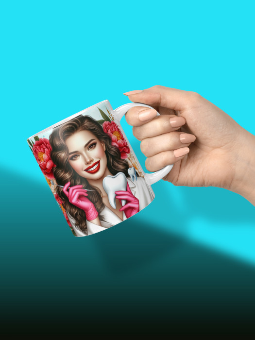 Кружка с принтом для Врача