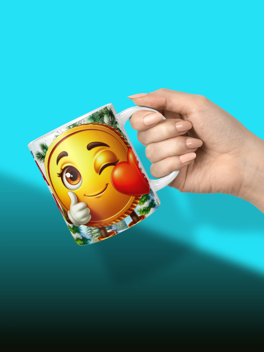 Кружка Новогодняя женская