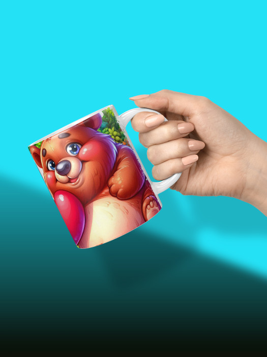 Кружка с принтом Влюбленным