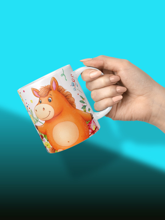 Кружка новогодняя мужская 2026