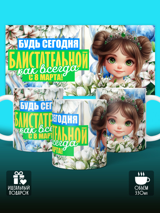 Кружка на 8 марта