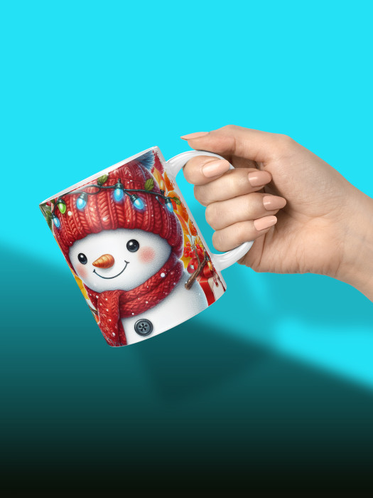 Кружка новогодняя универсальная