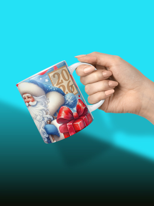 Кружка новогодняя ниверсальная 2026