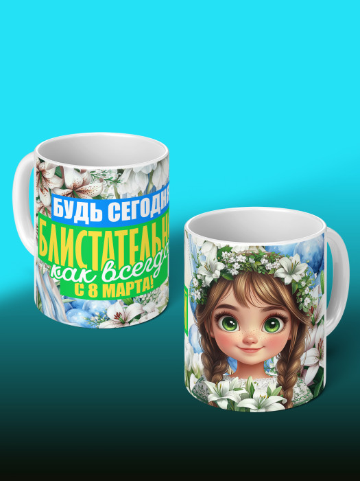 Кружка на 8 марта