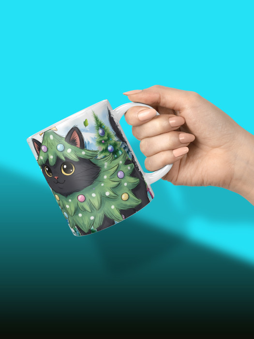 Кружка новогодняя универсальная