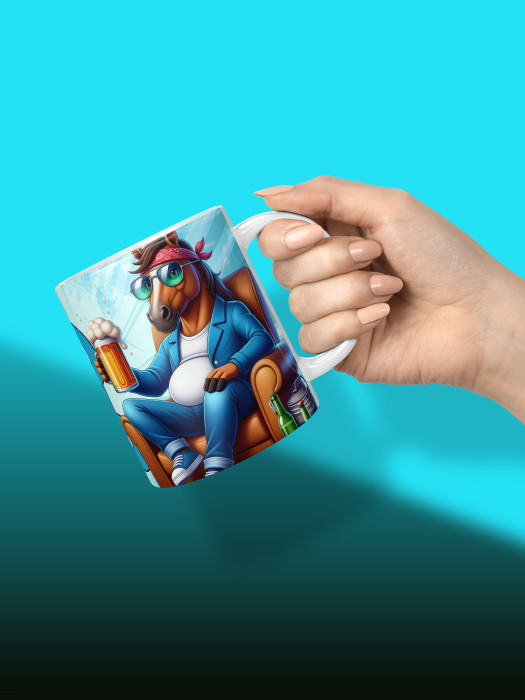 Кружка новогодняя мужская 2026