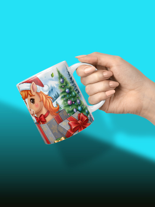 Кружка новогодняя 2026 женская