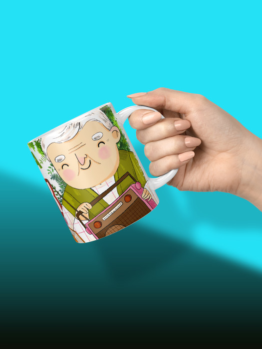 Кружка для Дедушки