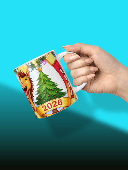 Кружка новогодняя 2026