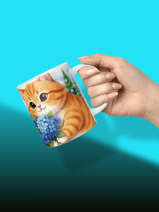 Кружка новогодняя для мамы