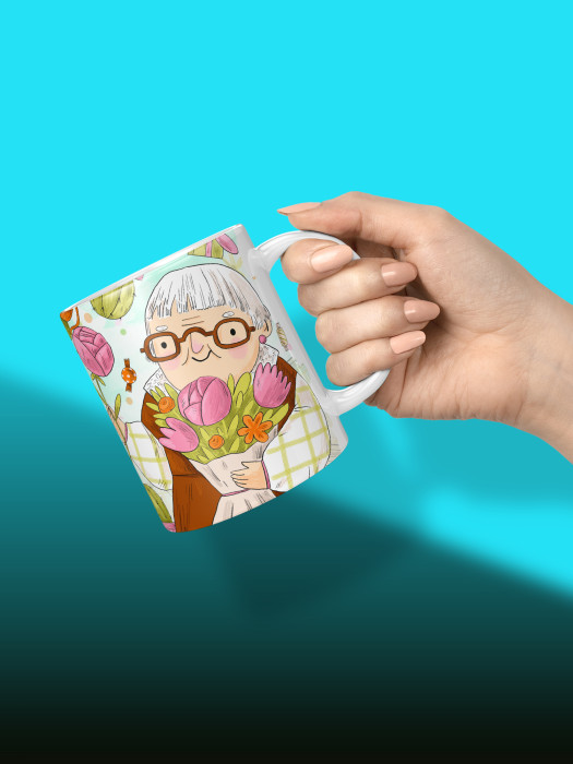 Кружка для Бабушки