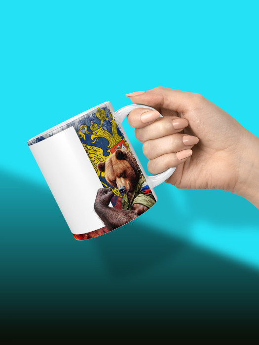 Кружка на 23 февраля с фото