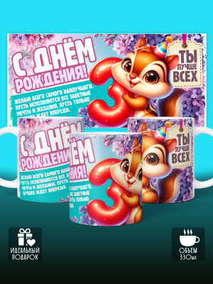 Кружка на День рождения