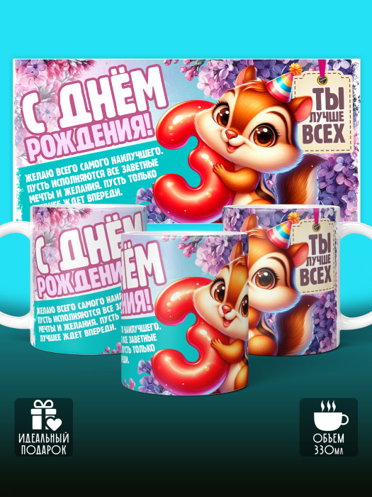 Кружка на День рождения