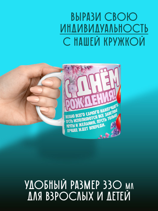 Кружка на День рождения