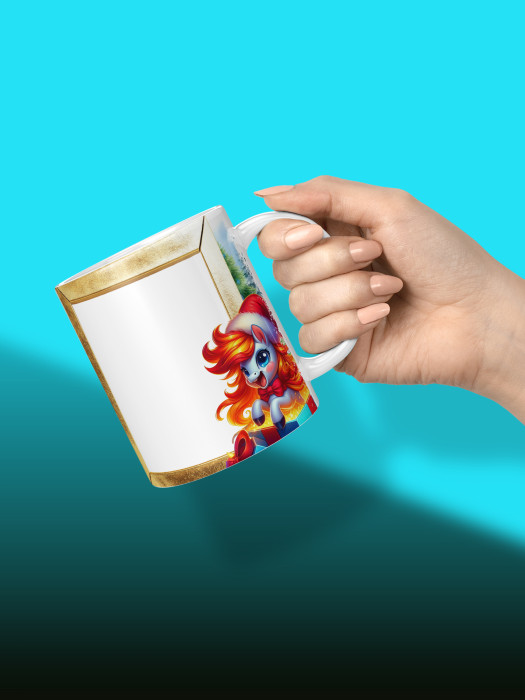 Кружка новогодняя с фото