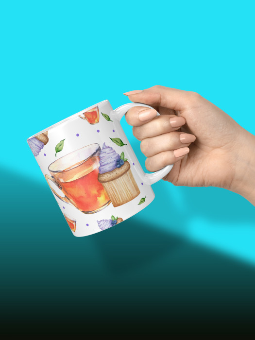 Кружка с принтом Влюбленным