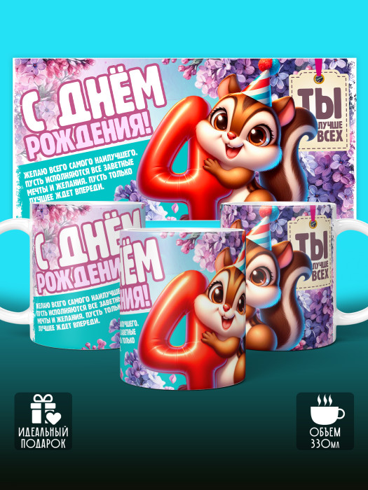 Кружка на День рождения