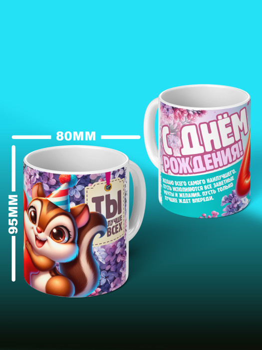 Кружка на День рождения