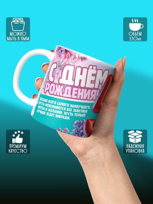 Кружка на День рождения