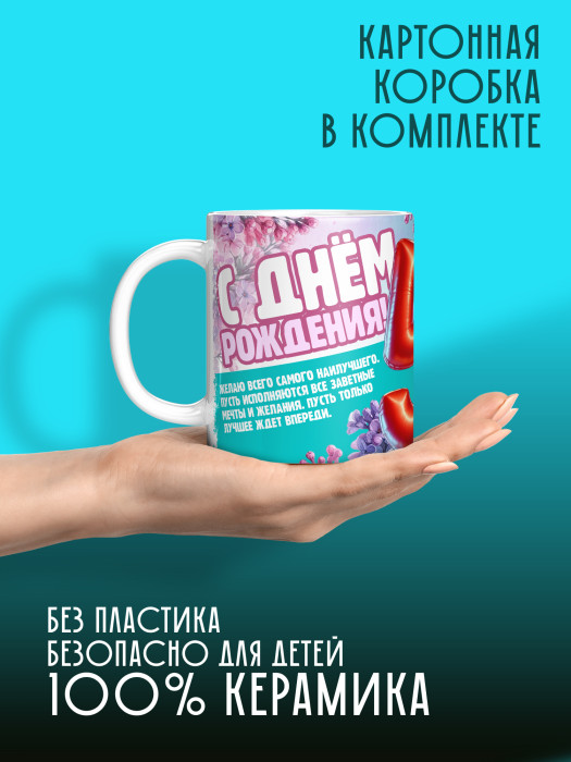 Кружка на День рождения