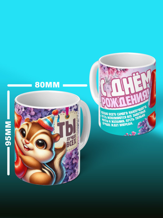 Кружка на День рождения