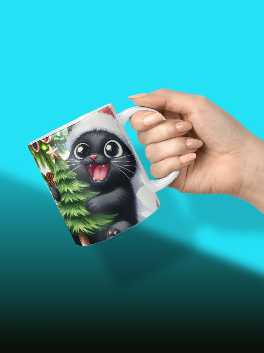 Кружка новогодняя с приколом универсальная