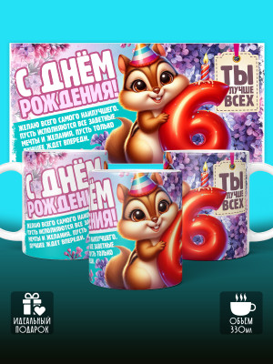 Кружка на День рождения