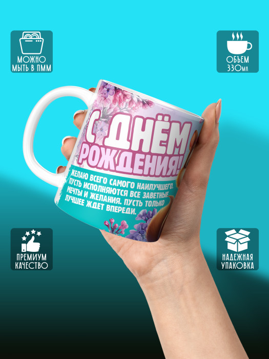 Кружка на День рождения