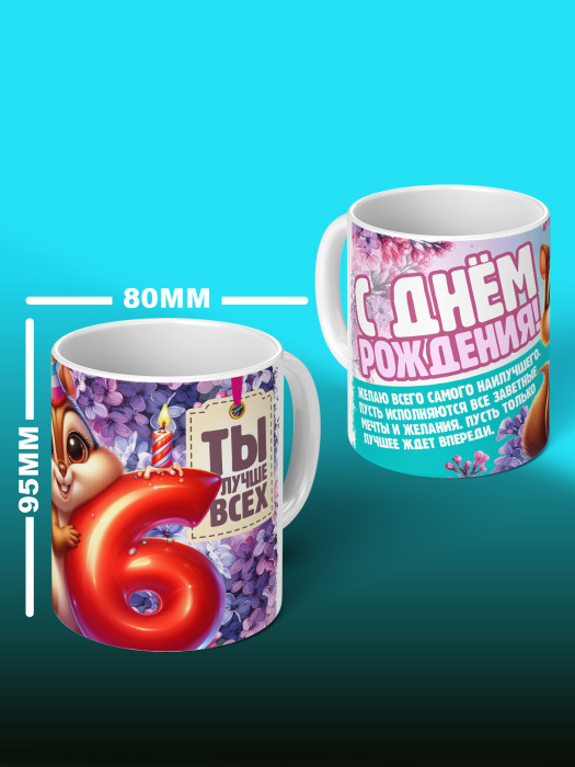 Кружка на День рождения