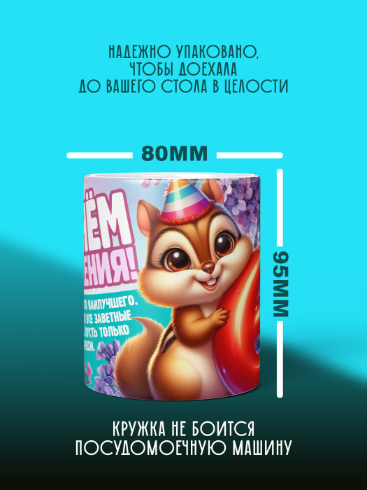 Кружка на День рождения