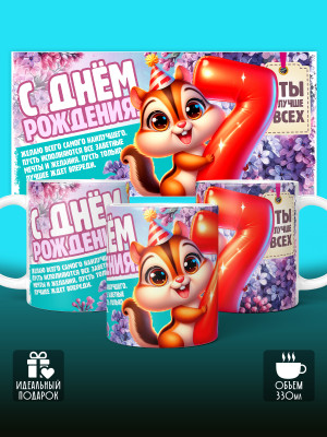Кружка на День рождения