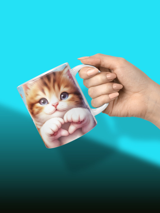 Кружка с принтом Влюбленным