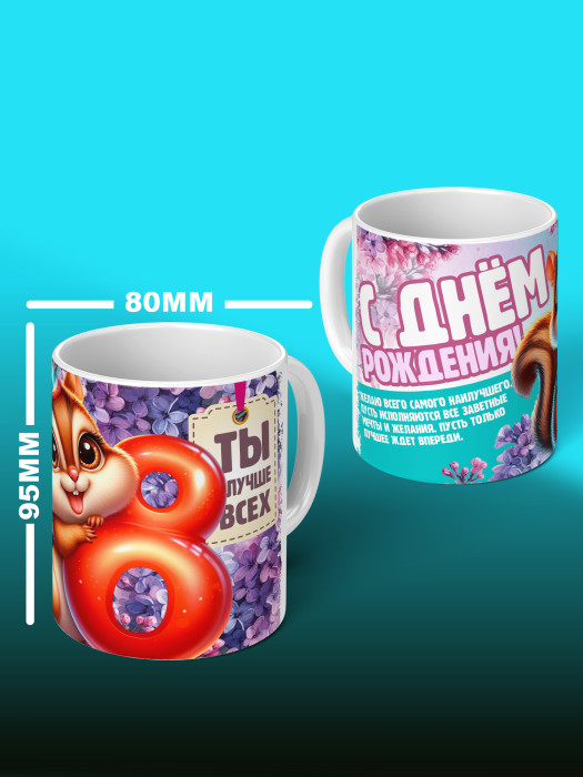 Кружка на День рождения