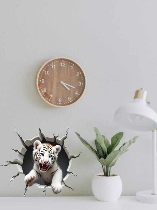 Наклейка интерьерная Тигр