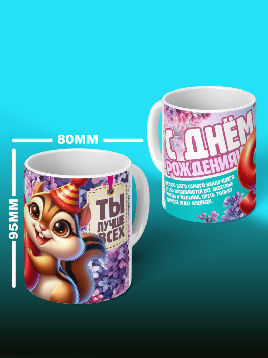 Кружка на День рождения