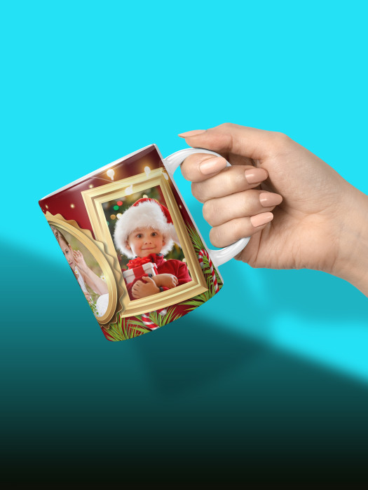 Кружка новогодняя  универсальная 2 фото