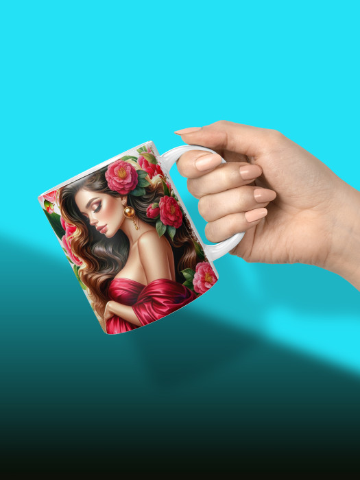 Кружка с принтом в Ожидании малыша