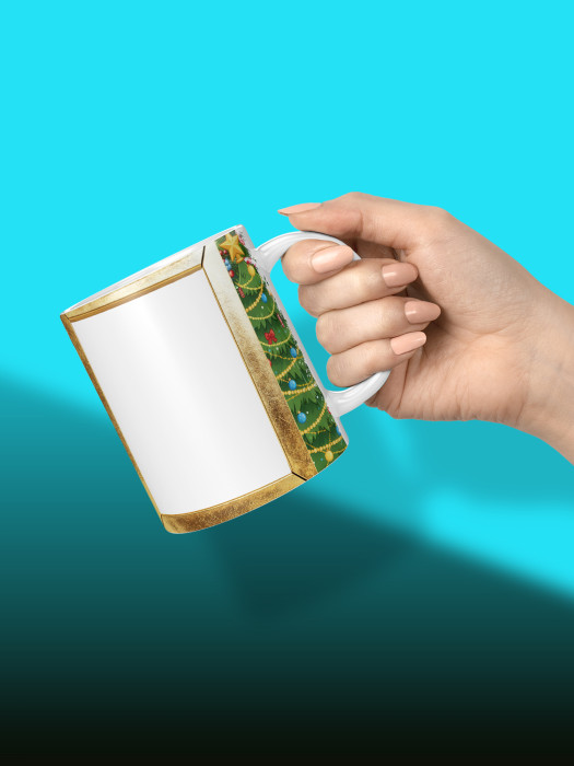 Кружка новогодняя с фото