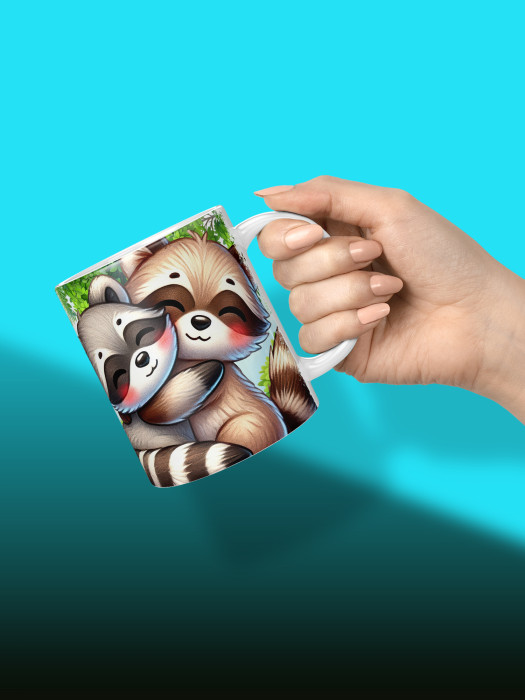 Кружка с принтом Влюбленным