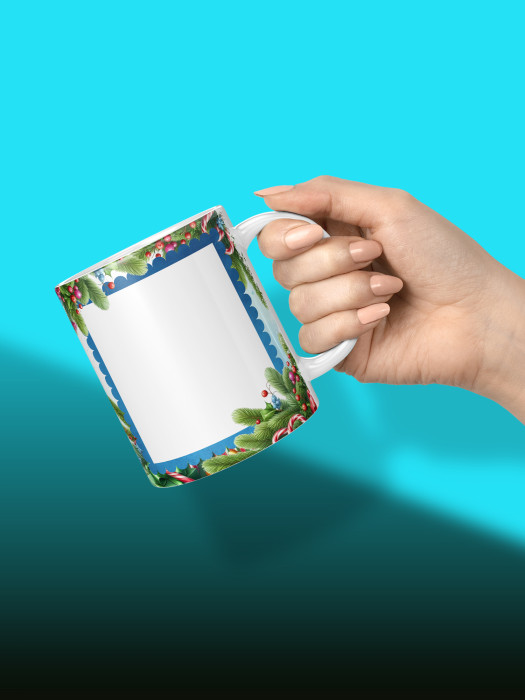 Кружка новогодняя с фото