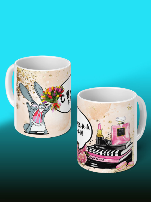 Кружка на 8 марта