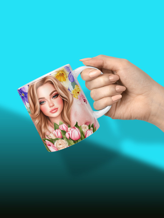 Кружка на 8 марта