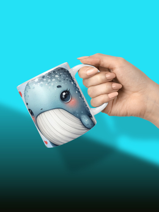 Кружка с принтом Влюбленным