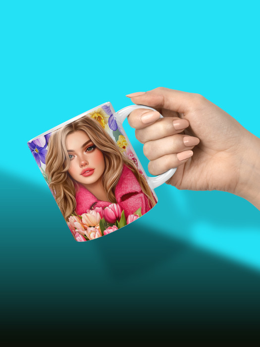 Кружка на 8 марта